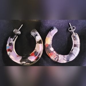 Super Cute Resin Earrings for Pierced Ears - NEVER WORN